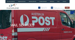 Desktop Screenshot of handline.com.au