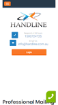 Mobile Screenshot of handline.com.au